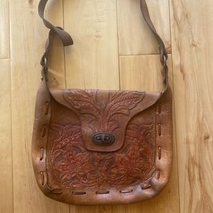 Vintage Leather Shoulder Bag